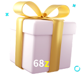 Receba seus bônus de boas-vindas no 68z