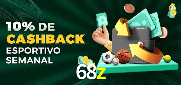 10% de bônus de cashback na 68z